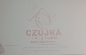 Spotkanie z PSP Żagań- kampania &quot;Czujka na straży twojego bezpieczeństwa”