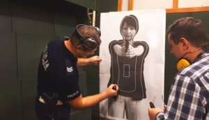 Żagańscy policjanci doskonalą umiejętności strzeleckie