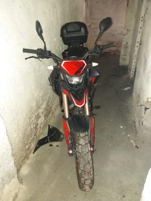 Skradziony motocykl odzyskany przez żagańskich policjantów