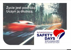 Plakat ROADPOL Safety Days